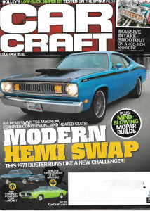 CAR CRAFT 2017 MAY - INTAKE SHOOTOUT, SNIPER EFI DYNO'D, HEMI SWAPS, '71 DUSTER